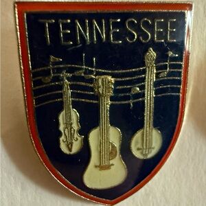 Rare vintage Tennessee Music Emblem Pin